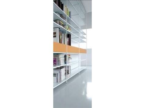 Bibliothèque Terre Design blanche avec tiroirs | Contact TERRE DESIGN