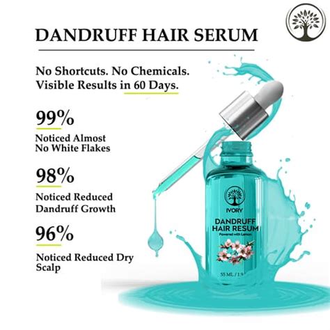 Buy Dandruff Hair Serum - Reduce Dry Itchy Scalp White flake