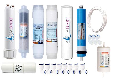 AquaDart® RO Service kit of Membrane & Filter for All Type of RO Water ...