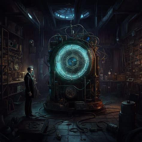 Nikola Tesla time machine - AI Generated Artwork - NightCafe Creator