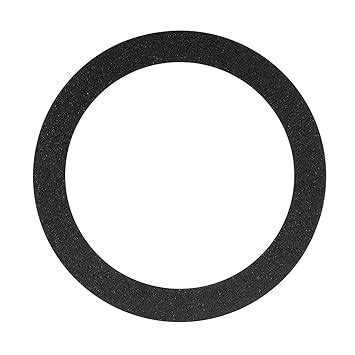 uxcell Black 3.5 Inch EVA Foam Audio Speaker Edge Surround Rings Parts ...