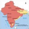 point in a political map of india areas under British rule? - Brainly.in