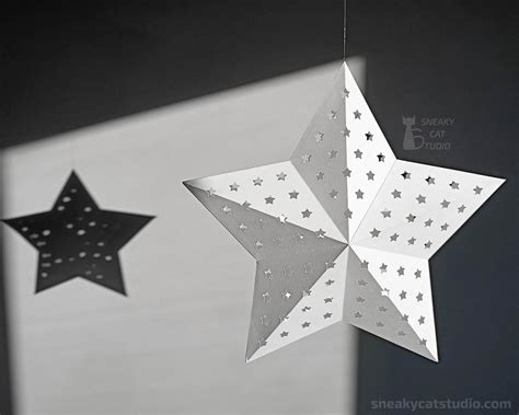 Image result for 3D Paper Star Pattern