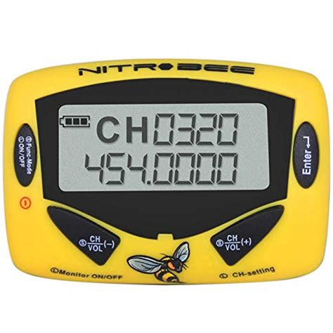 Buy Rugged Radios Nitro-BEE-X Single Channel UHF Race Receiver for ...