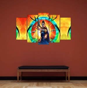 Impression Wall 53 cm Valkyrie Tessa Thompson Self Adhesive Sticker ...