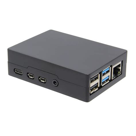 Geekworm Raspberry Pi 4 Aluminum Metal Case, Raspberry Pi 4 Model B ...