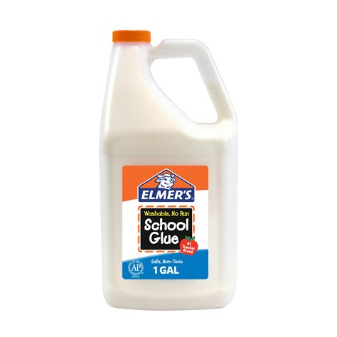 Elmer's Liquid School Glue, Washable, Great for Making Slime, 1 Gallon ...