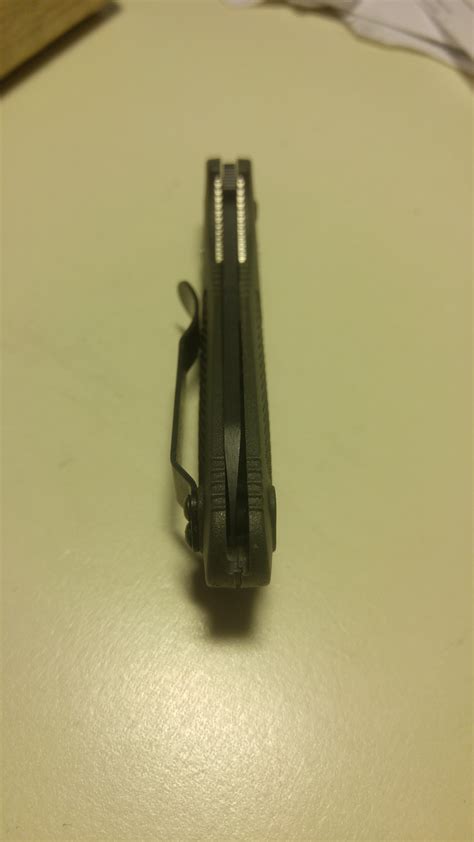 NKD Benchmade mini griptilian 555BKHGOD except this happened : r/knives