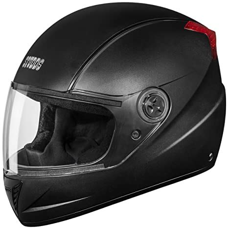 Studds Professional Full Face Helmet (Black, Medium) : Amazon.in: Car ...