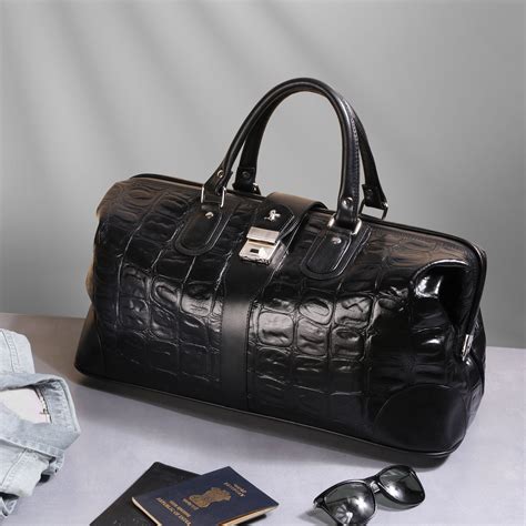 Buy Leather Duffle Bags For Men | 100% Original Leather