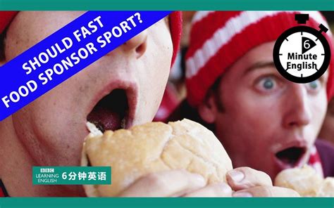 BBC | 6分钟英语 | Should fast food sponsor s - 哔哩哔哩
