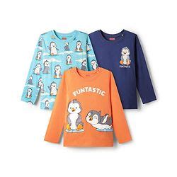 Babyhug 100% Cotton Knit Full Sleeves T-Shirts with Penguin Print Pack ...