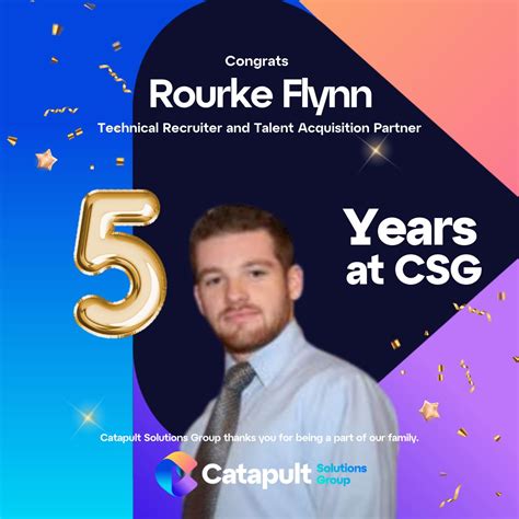Catapult Solutions Group on LinkedIn: #workanniversary #5yearanniversary
