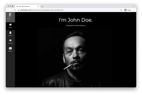 Image result for Portfolio HTML CSS
