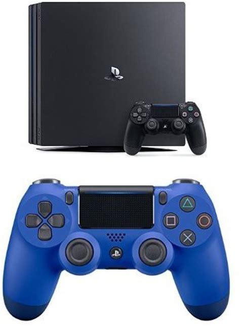Sony Sony PS4 Pro 1Tb + Extra Wave Blue Controller 1000 GB with No ...