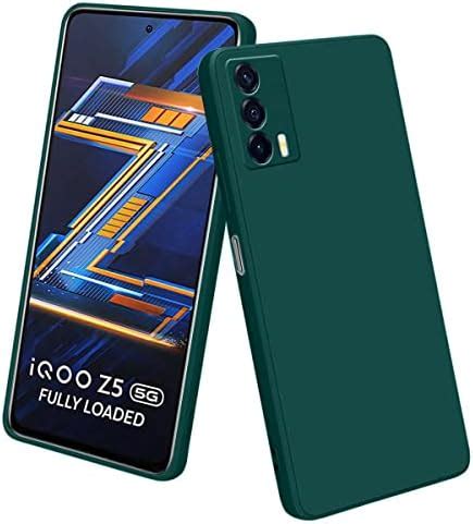 LIRAMARK Silicone Soft Back Cover Case for Vivo iQOO Z5 5G (Silicone ...