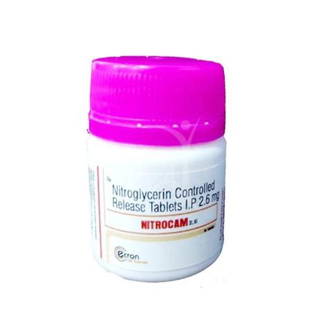 Nitrocam 2.6 Tablet Exporter in India - Jindal Medical Store