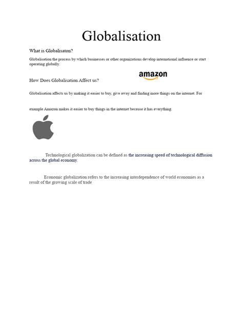 Globalization Simple Poster 的图像结果