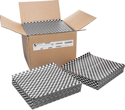 PPaterson Paterson Paper Deli Wrap 5000 Count Black Checkered India | Ubuy
