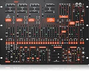 Behringer 2600 Semi-Modular Analog Synthesizer with 3 VCOs and Multi ...
