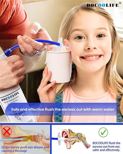BOCOOLIFE Ear Wax Removal Kit | Easy & Effective Ear Cleaning System ...