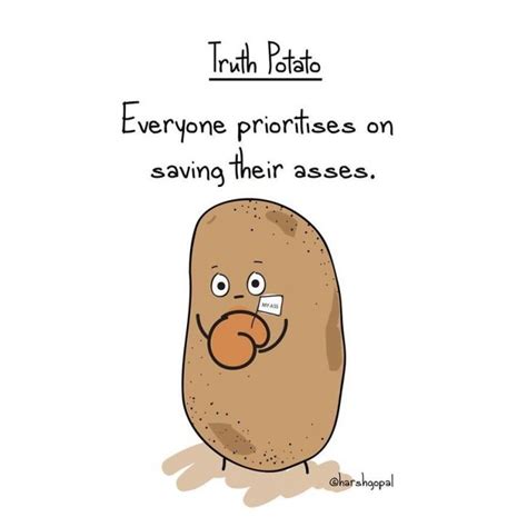 41 Bitter Truths About Life By The ‘Truth Potato’ That’ll Help You Put ...