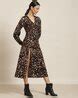 Buy Brown Dresses for Women by Qurvii Online | Ajio.com