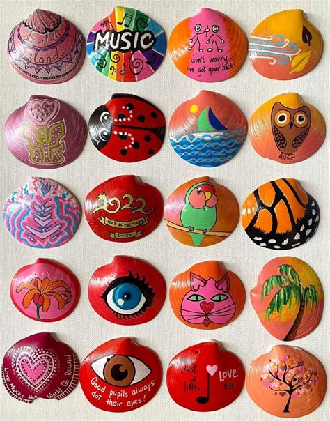 Image result for Painted Sea Shells