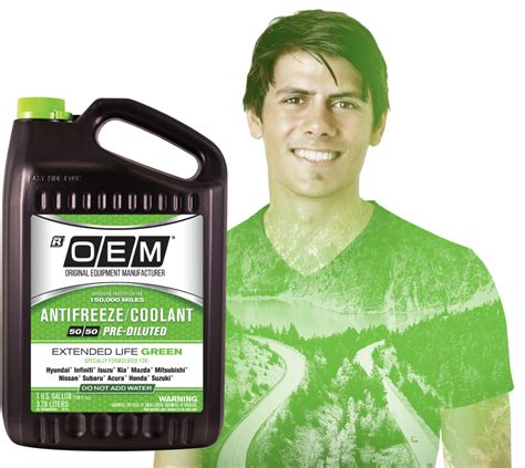 Original Equipment Asian Blue Antifreeze Plus Coolant, 1 Gallon