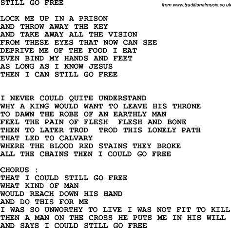 song lyrics free