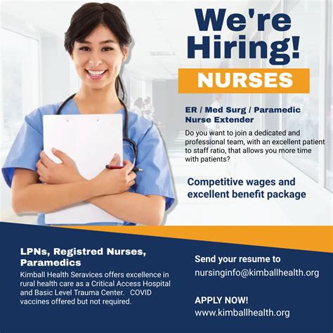 Nurse Recruitment | Kimball Health Services