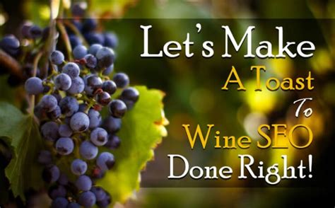 Fine Wine SEO | Seattle Marketing Partnering with SEO Company Vector Art