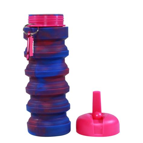 Smily kiddos silicone Pink and Blue Water Bottle – Smily Kiddos