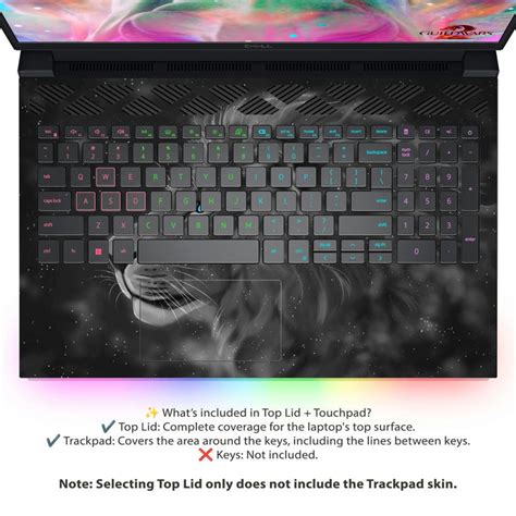 Shop Galaxy Tiger Blue Eyes Laptop Skin for Dell | Buy Online Now ...
