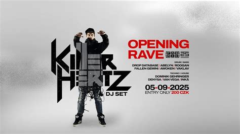 Opening Rave w/ Killer Hertz DJ set (2 stages) @ Fabric Ostrava, Fabric ...