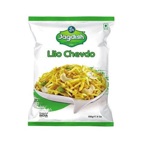 JAGDISH LILO CHEVDO Healthy Indian Snacks/No Preservatives / 500 Gram ...