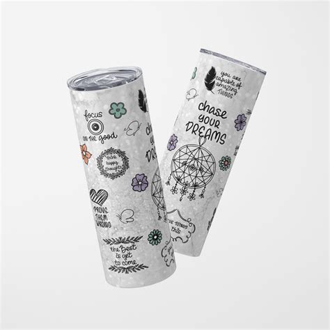 Chase Your Dreams - Stainless Steel Tumbler - 600 ml – FEMTOARTS