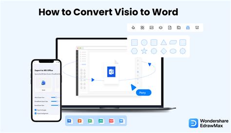 Wie kann man Visio in Word konvertieren