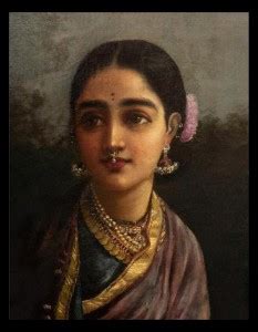 Tallenge Hamsa Damayanti - Raja Ravi Varma Painting - Medium Size ...