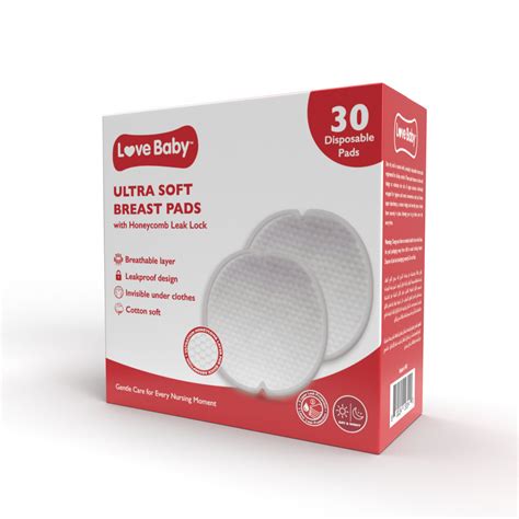 Buy Love Baby Ultra Soft Disposable Breast Pads 30s online at best ...