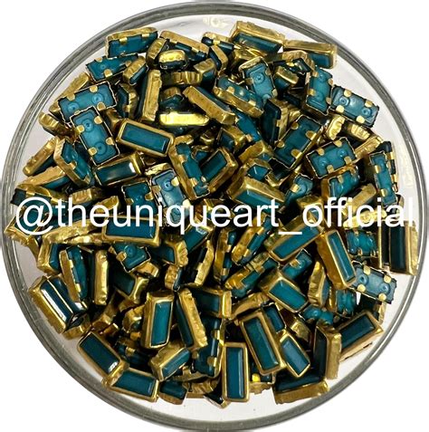 SP Peacock 3x7 Rectangle – The Unique Art