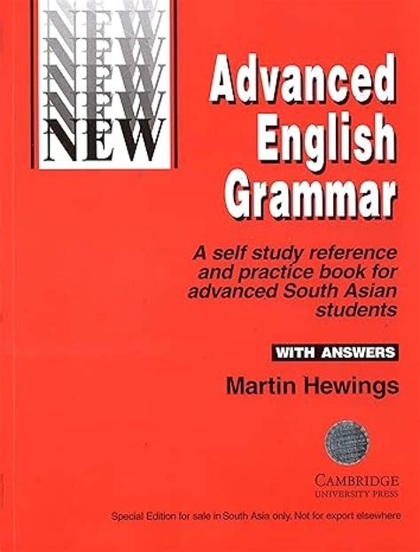 Amazon.com: ADVANCED ENGLISH GRAMMAR WITH ANSWERS: 9788175960671 ...