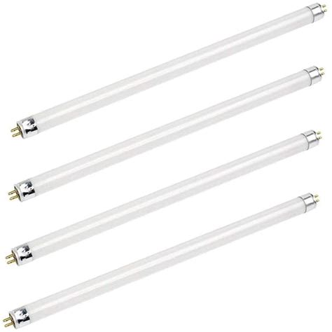 4 Pack F14T5/841 14W 22 Inch T5 Fluorescent Tube Light Bulb 4100K Cool ...