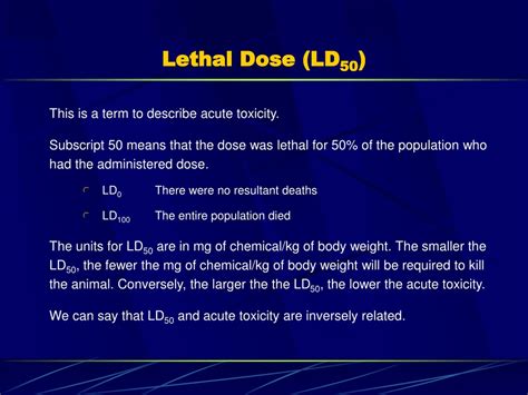 PPT - Toxicology: Hazards, Doses, and Risks PowerPoint Presentation ...