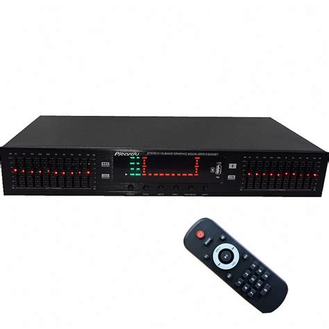 Buy HIFI Digital HD Stereo 10Band Graphic Equalizer Preamplifier ...