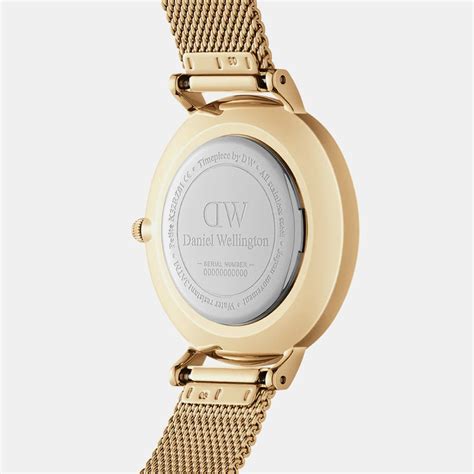 Daniel Wellington Petite Women White Mesh Watch DW00100604K – Just In ...