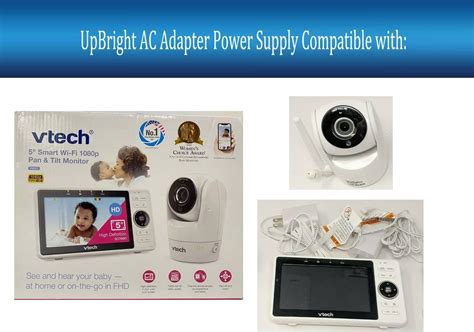 Buy UpBright 5V AC/DC Adapter Compatible with VTech VM901 5 Smart Wi-Fi ...