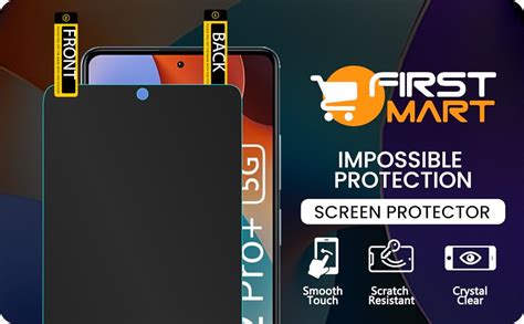 FIRST MART - A BRAND WORTH REMEMBERING Tempered Glass Screen Protector ...