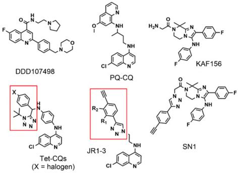 Antiplasmodial Activity and In Vivo Bio-Distribution of Chloroquine ...