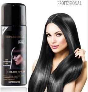 YAWI COLOUR HAIR COLOUR SPRAY BLACK Hair Spray Hair Spray - Price in ...